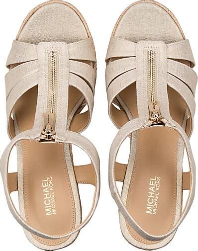 michael kors berkley plateau sandaletten pale gold|Berkley Leather Platform Sandal .